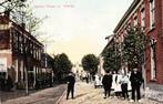 Goor 1911 tulpkaart Groote Straat met mensen, Verzamelen, Ansichtkaarten | Nederland, Verzenden, Voor 1920, Gelopen, Overijssel