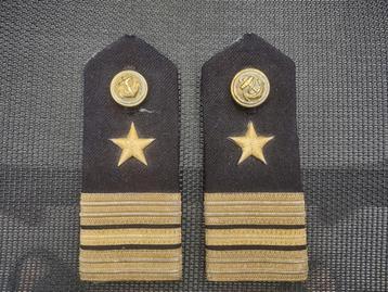 Epauletten US Navy WO2 schouderstukken rangen ROT beschikbaar voor biedingen