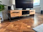 Tv meubel Tower Living 150 cm, Huis en Inrichting, Kasten | Televisiemeubels, Ophalen, Gebruikt, Teakhout, Minder dan 100 cm