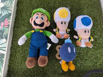 Super Mario knuffels beschikbaar voor biedingen