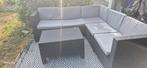 Tuinset compleet met tafel, Tuin en Terras, Tuinsets en Loungesets, Ophalen of Verzenden, Zo goed als nieuw
