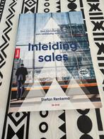 Inleiding Sales - Stefan Renkema (2e druk), Ophalen, Zo goed als nieuw, Niet van toepassing