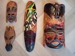 hand gemaakte Keniaanse maskers. Jamaicaanse masker., Antiek en Kunst, Ophalen