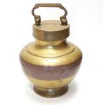 Antieke Urn uit India KK8 Hindu Hindoeisme Crematie pot, Ophalen of Verzenden