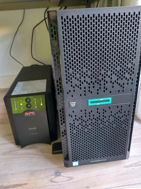 Hpe proliant compleet inclusief APC, Computers en Software, Servers, Zo goed als nieuw, Ophalen