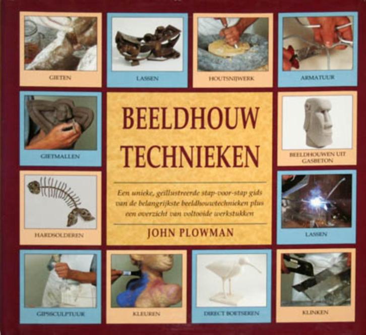 Beeldhouwtechnieken (hard cover), Boeken, Kunst en Cultuur | Beeldend, Zo goed als nieuw, Ophalen of Verzenden