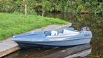 Leuke boot met trailer en buitenboordmotor suzuki 4 pk, Watersport en Boten, Ophalen, Gebruikt, Minder dan 70 pk, 3 tot 6 meter