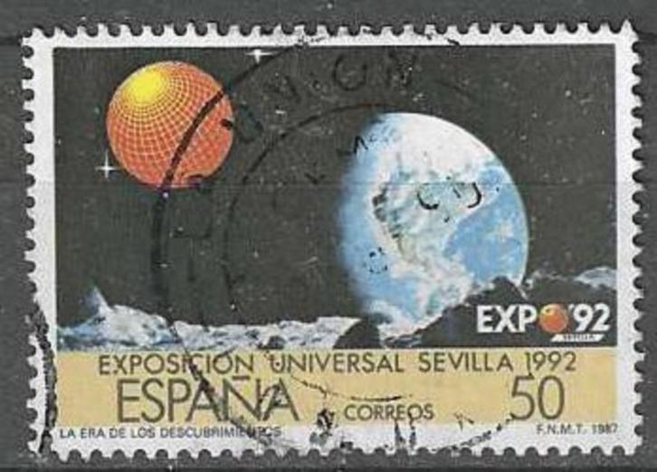 Spanje 1987 - Yvert 2544 - Expo '92 in Sevilla - 50 p. (ST), Postzegels en Munten, Postzegels | Europa | Spanje, Verzenden