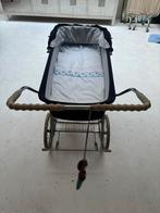 Prachtige donkerblauwe vintage kinderwagen, Kinderen en Baby's, Verzenden, Gebruikt, Overige merken