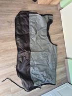 Grijs zwarte uitrij deken maat cob, Dieren en Toebehoren, Paarden en Pony's | Dekens en Dekjes, Ophalen, Zo goed als nieuw, Deken