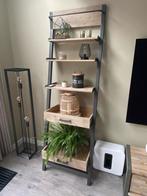 Industrieel Wandrek 70x210cm, Ophalen, Met plank(en), 200 cm of meer, Eikenhout