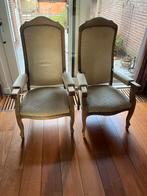 Antieke Koningsstoelen - Verstelbaar, Ophalen, Gebruikt, Twee, Bruin