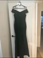 Donkergroene Jurk Maat 36, Kleding | Dames, Ophalen, Zo goed als nieuw, Maat 36 (S), Onder de knie
