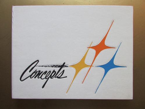 1961 boek CONCEPTS! US Steel, Syd Mead, Zeldzaam, Nieuwstaat, Boeken, Science fiction, Zo goed als nieuw, Verzenden