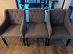 Woood eetkamerstoelen, Huis en Inrichting, Stoelen, Ophalen, Gebruikt, Grijs, Drie