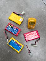 4 X 9,6 VOLT ACCUPACK BATTERIJEN BATTERIJ INCLUSIEF OPLADER, Hobby en Vrije tijd, Modelbouw | Radiografisch | Auto's, Elektro