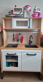 Speelgoedkeuken Ikea inclusief accessoires, Kinderen en Baby's, Speelgoed | Speelkeukens, Ophalen, Zo goed als nieuw, Hout