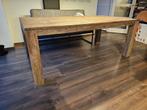 Eettafel van Indonesisch driftwood 200x110, Huis en Inrichting, Tafels | Eettafels, 200 cm of meer, 100 tot 150 cm, Rechthoekig