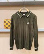Moncler Polo Longsleeve Zip, Ophalen of Verzenden, Nieuw, Maat 56/58 (XL), Zwart
