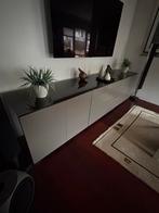 Mooi, modern dressoir te koop. Direct op te halen!, Ophalen, Zo goed als nieuw, 200 cm of meer, Glas