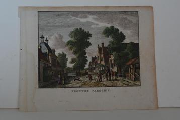 VROUWEN PAROCHIE FRYSLÂN FRIESLAND Kopergravure 1786-`92 GC8 beschikbaar voor biedingen