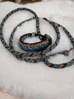 Set halsband + lijn voor hond – gevlochten paracord – maat S, Dieren en Toebehoren, Ophalen of Verzenden, Zo goed als nieuw