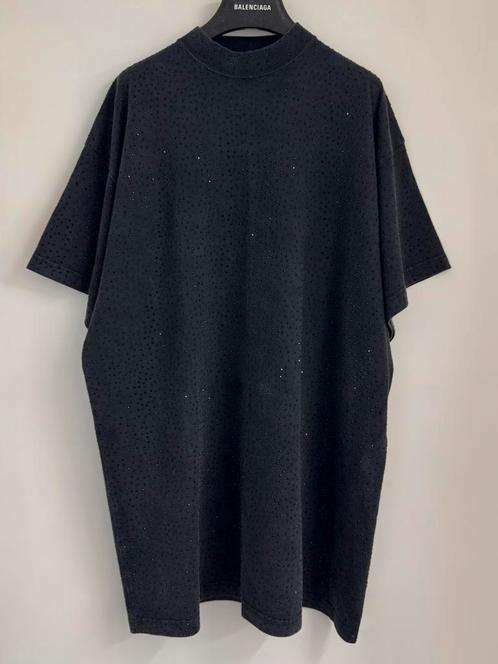 Balenciaga Starry Sky Crystal Embellished T-Shirt Maat 1, Kleding | Dames, T-shirts, Nieuw, Maat 36 (S), Zwart, Korte mouw, Ophalen of Verzenden