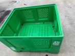Gebruikte Kunststof palletbox, Kuubskist, Plastic box type 3, Doe-het-zelf en Verbouw, Ophalen, Gebruikt, 100 cm of meer, 60 cm of meer