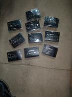 Partij sleutelhangers met namen