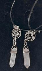 Mooie Bergkristal punt pendel ketting., Sieraden, Tassen en Uiterlijk, Kettingen, Ophalen of Verzenden, Nieuw, Overige materialen