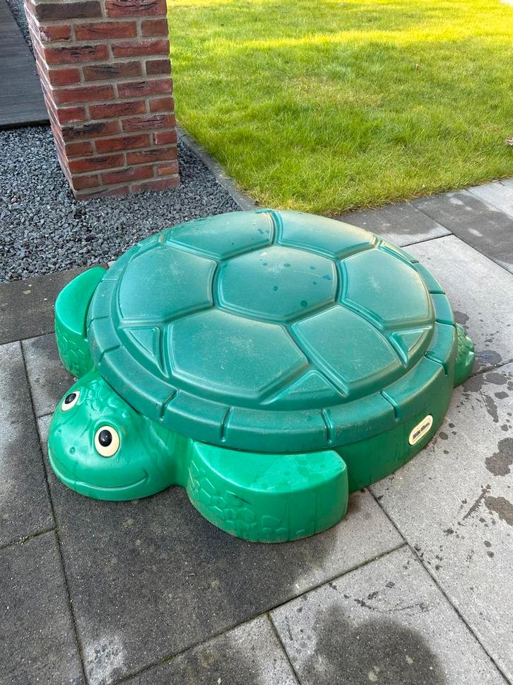 Little Tikes Zandbak Schildpad, Kinderen en Baby's, Speelgoed | Buiten | Zandbakken, Gebruikt, Ophalen