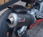 Aprilia rsv mille mivv carbonnen uitlaat met e-keur, Motoren, Ophalen of Verzenden, Gebruikt