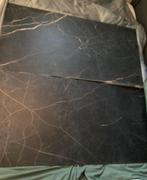 Flaviker badkamertegel zwart mat : 2 stuks 60 x 120, Doe-het-zelf en Verbouw, Tegels, Ophalen, 60 cm of meer, Nieuw, Minder dan 5 m²