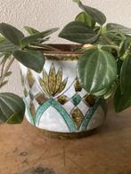 Retro vintage Bloempot, Tuin en Terras, Bloempotten, Ophalen of Verzenden