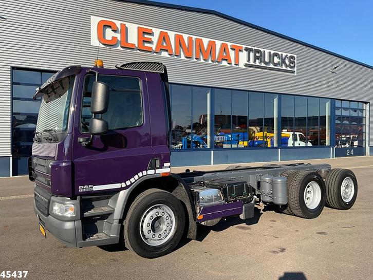 DAF FAN 75 CF 250 Chassis cabine with PTO Just 157.104 km!, Auto's, Vrachtwagens, Te koop, ABS, Airconditioning, Cruise Control