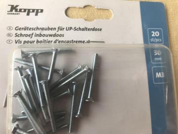 Kopp metaalschroeven + verzonken kop m3x30mm 20 stuks beschikbaar voor biedingen