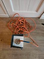 Metalen magneet met touw van Magnetar trekgewicht 1400 kg, Ophalen of Verzenden, Zo goed als nieuw, 30 cm of minder, Overige merken