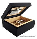 HUMIDOR ADORINI TORINO MEDIUM DELUXE - 75 SIGAREN       h135, Verzenden, Nieuw, Tabaksdoos of Verpakking