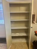 Metalen kast met planken, Huis en Inrichting, Ophalen, Met plank(en), Gebruikt, 50 tot 100 cm