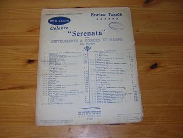 Serenata op. 6 - E. Toselli  beschikbaar voor biedingen