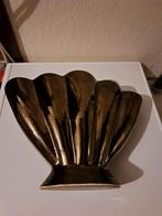 Grote bruin bronze vaas, Ophalen of Verzenden