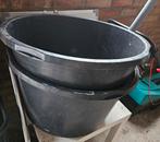 Twee zwarte speciekuipen, Ophalen of Verzenden, Gebruikt