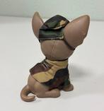 Chihuahua spaarpot militair camouflage camo leger army hond, Kunststof, Ophalen of Verzenden, Zo goed als nieuw, H