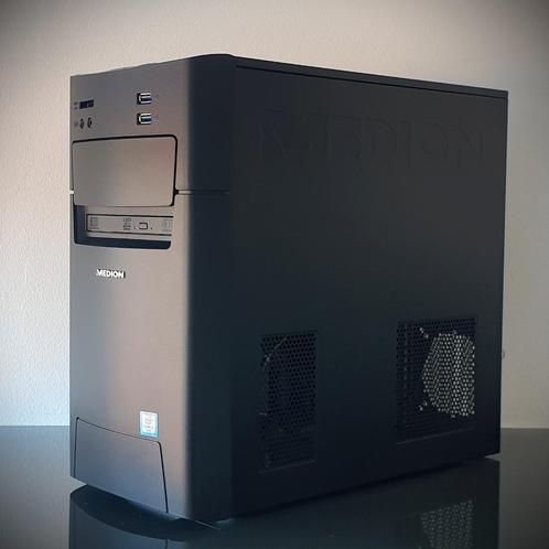 MEDION | Desktop PC, Computers en Software, Desktop Pc's, Zo goed als nieuw, HDD, SSD, Ophalen of Verzenden