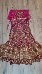 Zwaar bewerkt Lehenga bollywood indiase kleding dulhin, Ophalen, Overige typen, Nieuw, Roze
