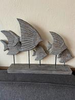 Houten vissen decoratie, Ophalen, Zo goed als nieuw