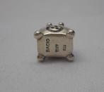 Zilveren Bacio bedel tasje nr.1559, Sieraden, Tassen en Uiterlijk, Overige merken, Verzenden, Zo goed als nieuw, 1 bedel