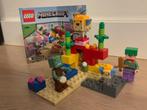 LEGO Minecraft 21164 – Het Koraalrif, Ophalen of Verzenden, Zo goed als nieuw, Complete set, Lego