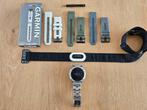 Garmin Fenix 6x pro solar titanium set, Sieraden, Tassen en Uiterlijk, Sporthorloges, Hartslag, Wit, Ophalen of Verzenden, Zo goed als nieuw