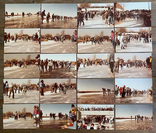 Foto’s Elfstedentocht 1986, Verzamelen, Foto's en Prenten, Zo goed als nieuw, 1980 tot heden, Ophalen of Verzenden